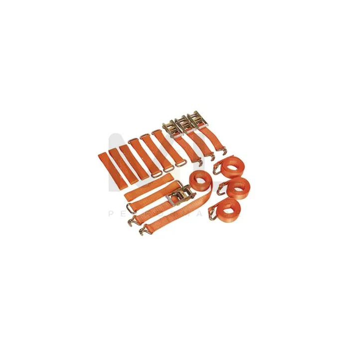 SEALEY TDRWKIT Tie down straps 3 m, 50 mm, 4500 kg