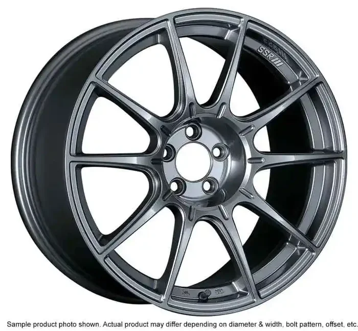 SSR GTX01 19×9.5 5/120 +38mm Offset Dark Silver Wheel (S/O, No Cancellations)