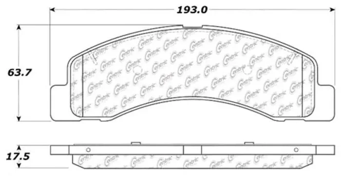 StopTech 99-04 Ford F-250 / 00-05 Excursion / 99-04 F-350 Super Duty Front Truck & SUV Brake Pads