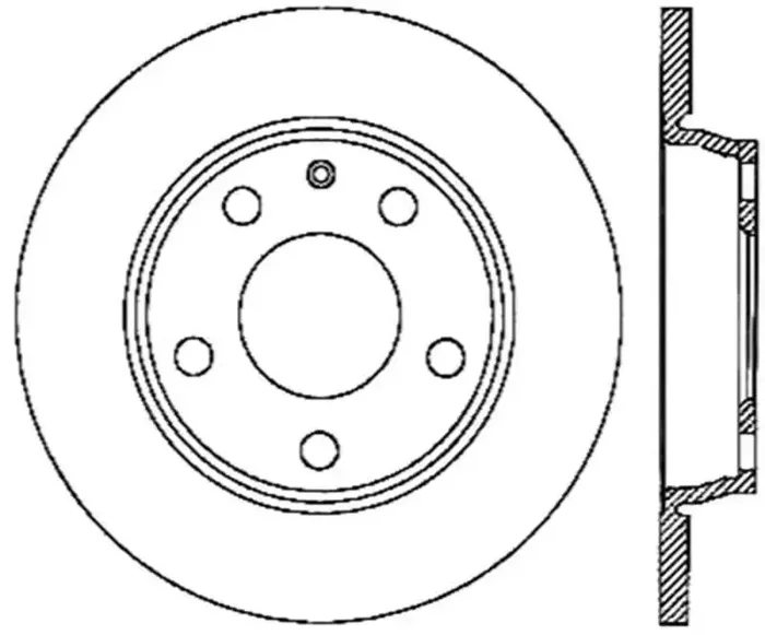 StopTech Drilled Sport Brake Rotor