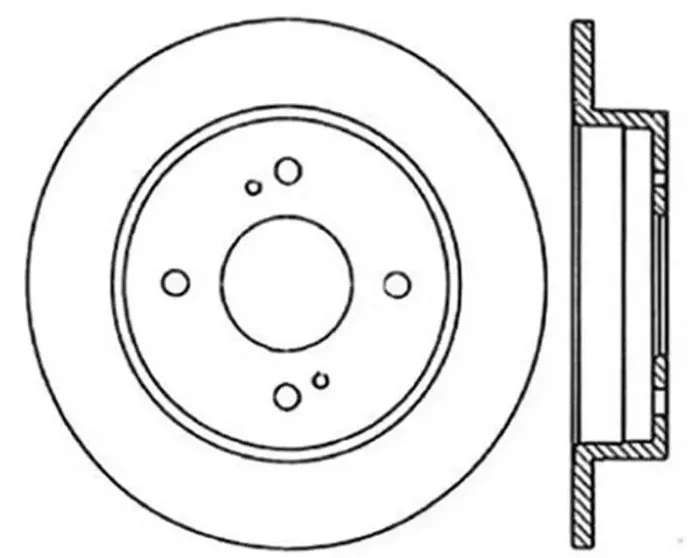 StopTech Slotted & Drilled Sport Brake Rotor