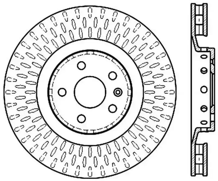 StopTech Slotted Sport Brake Rotor