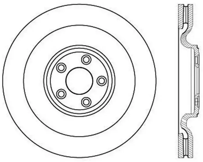 StopTech Slotted Sport Brake Rotor
