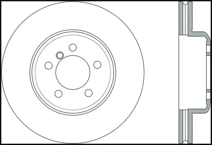 StopTech Sport 14-15 BMW 435i Front Left Slotted Brake Rotor
