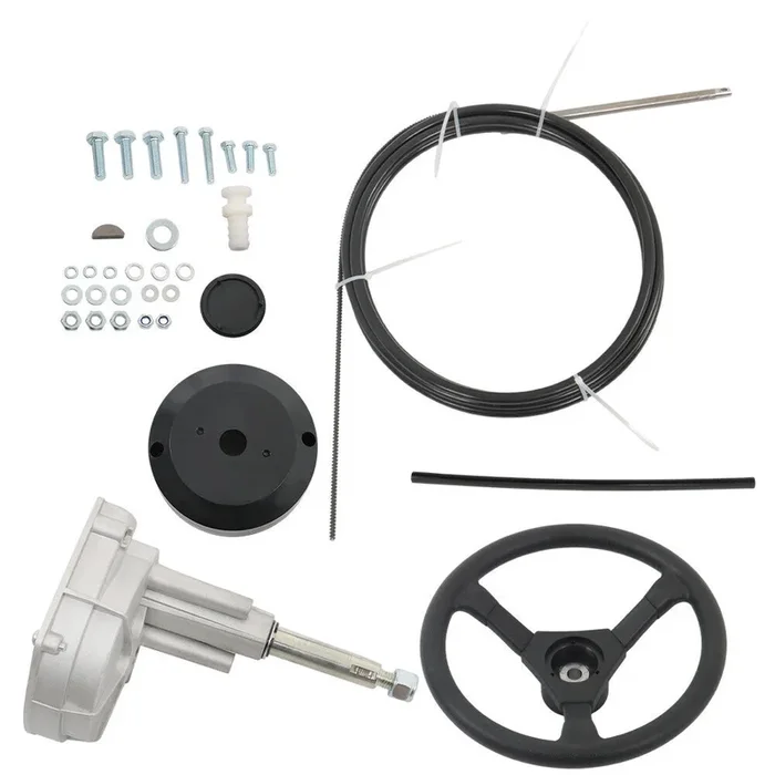 Suitable For 17′ Ss13217 13.5” Steering Boat Steering System Outboard Kit