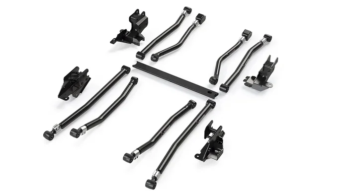 TeraFlex Jeep JL Long Control Arm Alpine & Bracket Kit 8-Arm Adjustable 3-6 in. Lift – 1316012