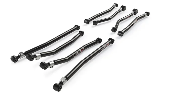 TeraFlex Jeep JL Long Control Arm Alpine IR Kit 8-Arm Adjustable 3-6 in. Lift Arms Only – 1310505