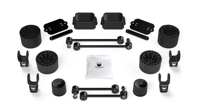 TeraFlex Jeep JLU 4dr Rubicon 2.5 in. Performance Spacer Lift Kit w/ Shock Ext – 1365215