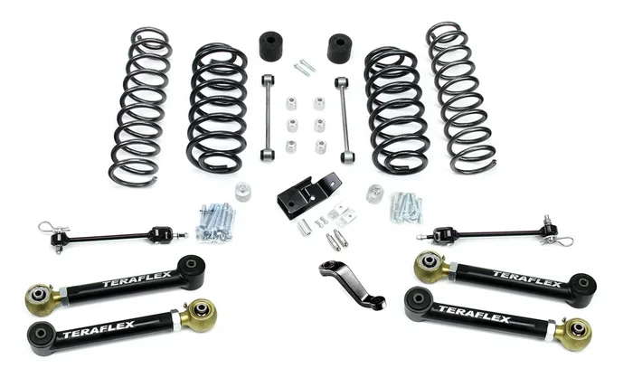 TeraFlex Jeep TJ/LJ 4 in. Suspension System w/ 4 Flexarms No Shocks – 1456430