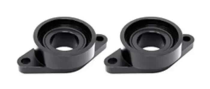 Torque Solution Billet Stock to HKS Blowoff Valve Adapter Nissan GTR R35 All – Black