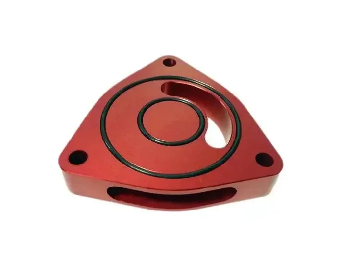 Torque Solution Blow Off BOV Sound Plate (Red) Kia Optima 2.0T