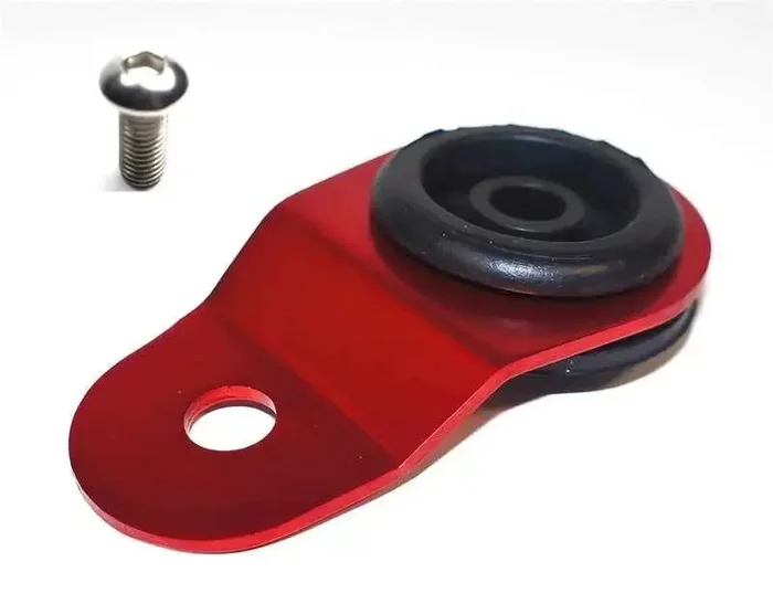 Torque Solution Radiator Mount w/ Insert (RED) Mitsubishi Evolution 7/8/9