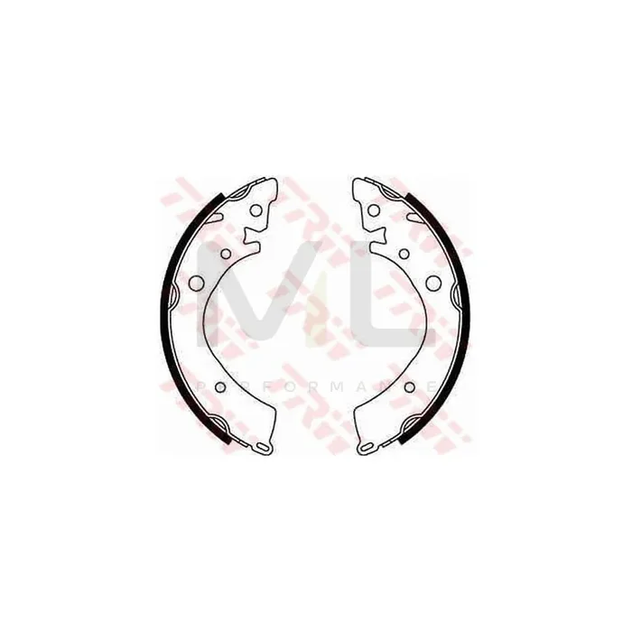 TRW GS8215 Brake Shoe Set