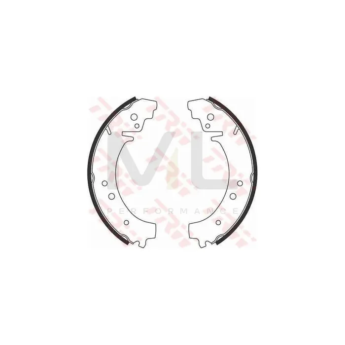 TRW GS8222 Brake Shoe Set