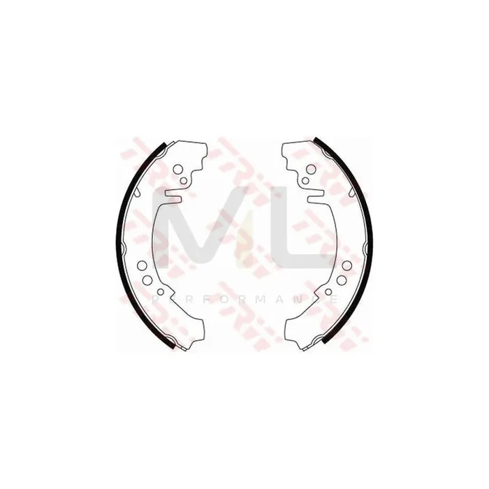 TRW GS8230 Brake Shoe Set for FIAT 238-Series Minibus