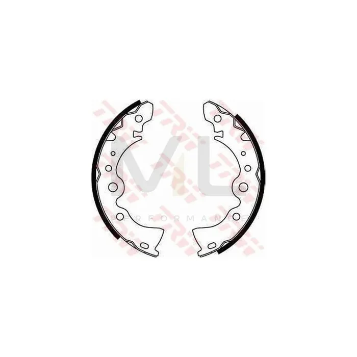 TRW GS8246 Brake Shoe Set