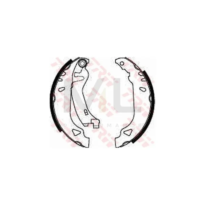 TRW GS8269 Brake Shoe Set