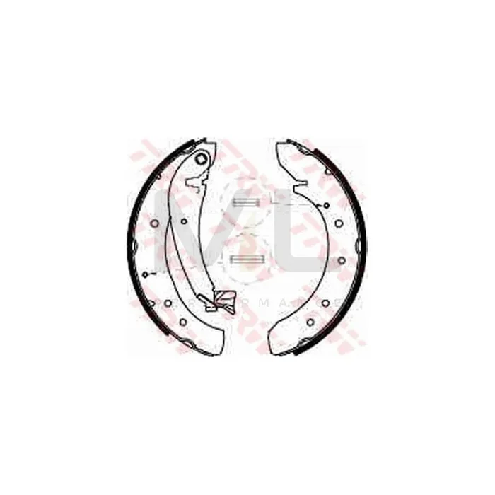 TRW GS8546 Brake Shoe Set
