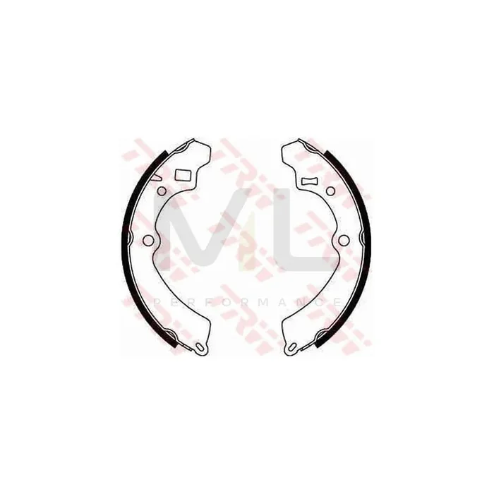 TRW GS8548 Brake Shoe Set