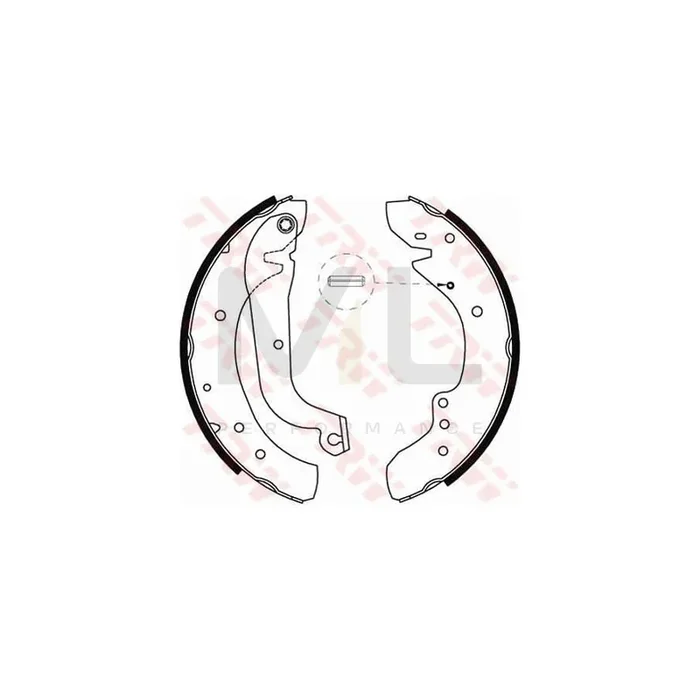 TRW GS8565 Brake Shoe Set