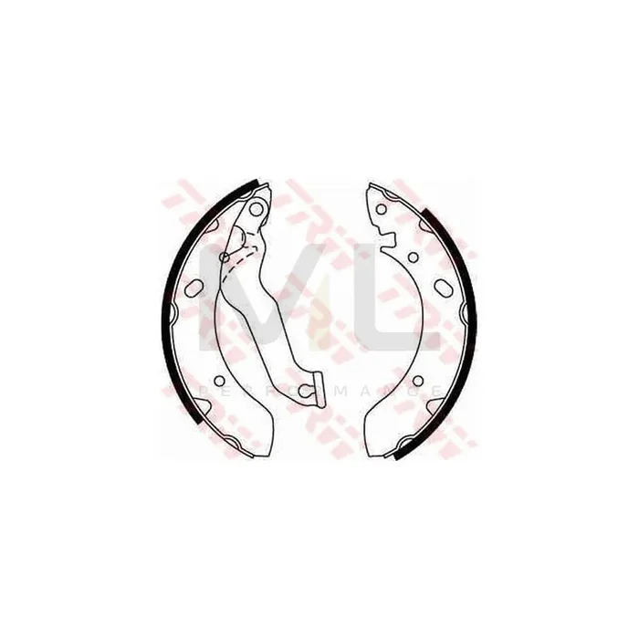 TRW GS8569 Brake Shoe Set