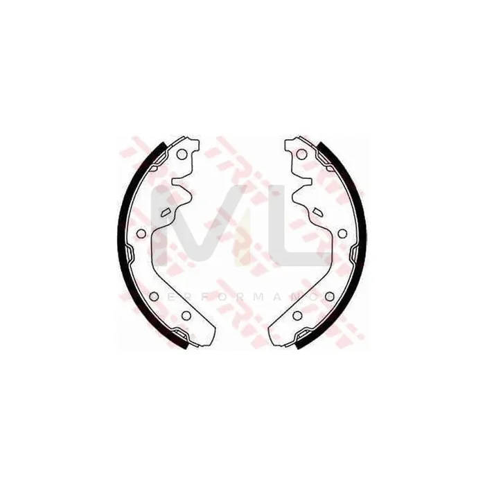 TRW GS8644 Brake Shoe Set