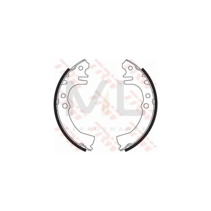 TRW GS8699 Brake Shoe Set