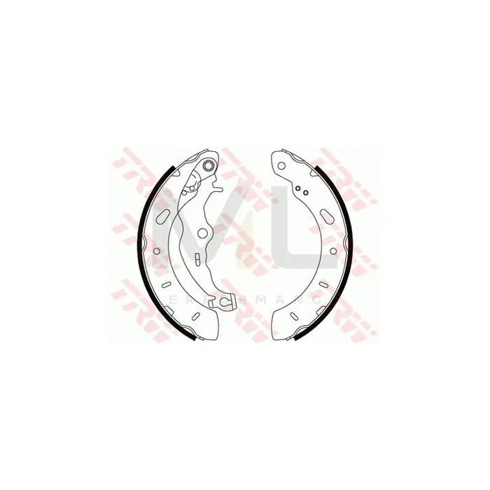 TRW GS8806 Brake Shoe Set