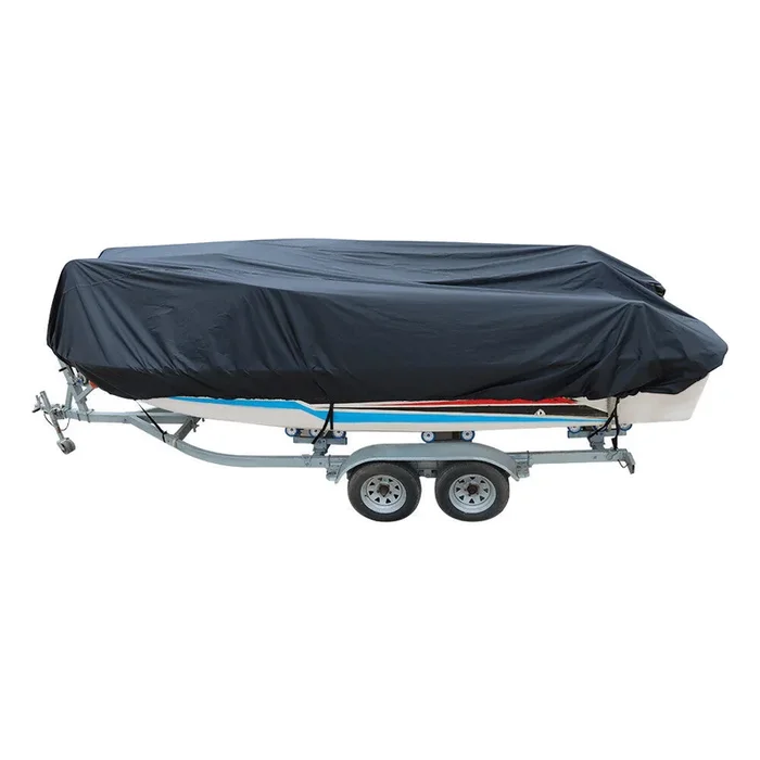 V-Hull Runabouts Boat Cover 20 21 22 FT Waterproof Heavy Duty Trailerable