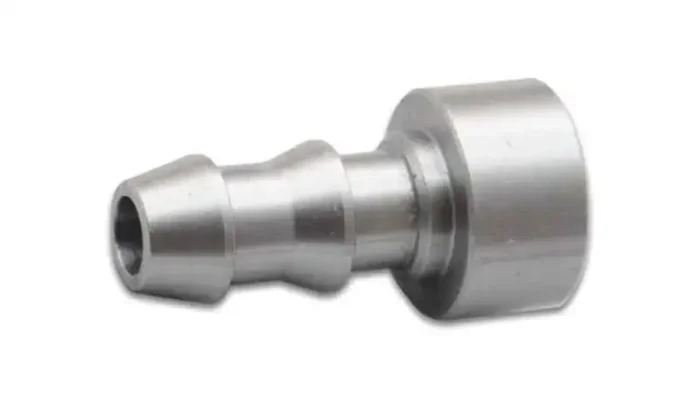 Vibrant 3/8in ID Hose Barbed Weld Bung – Mild Steel