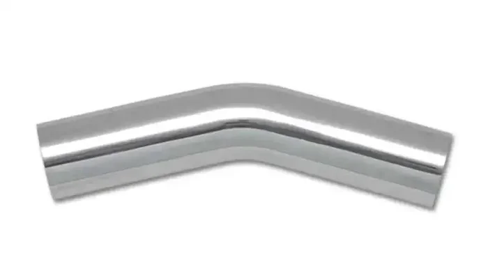 Vibrant 3in O.D. Universal Aluminum Tubing (30 degree Bend) – Polished
