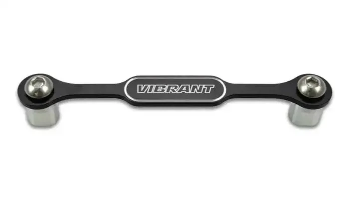 Vibrant Anodized Black Boost Brace with Aluminum Dowels