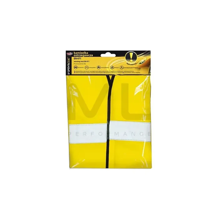 VIRAGE 94-007 Hi-vis vest Yellow, für erwachsene