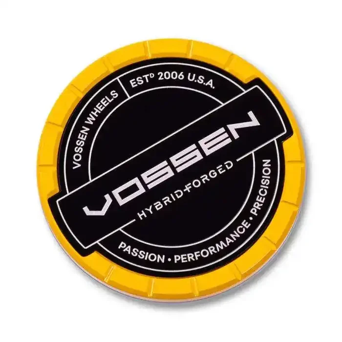 Vossen Billet Sport Cap – Large – Hybrid Forged – Yellow