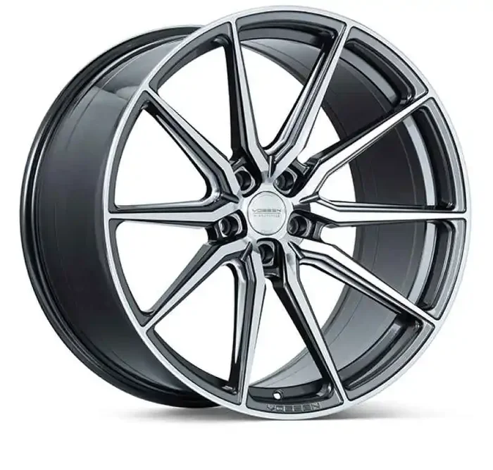 Vossen HF-3 20×9 / 5×114.3 / ET32 / Flat Face / 73.1 – Gloss Graphite Polished