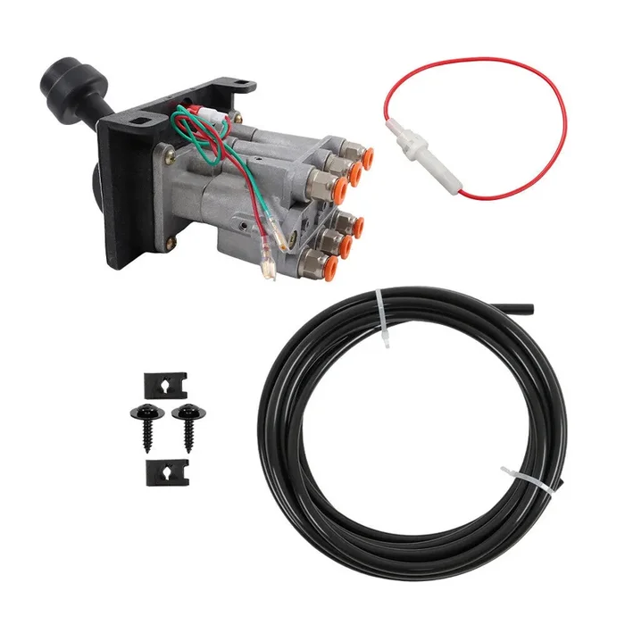 Wa201x Truck Control Valve – With Kickout Dual Valve (Pto & Dump Pump) Air Kit