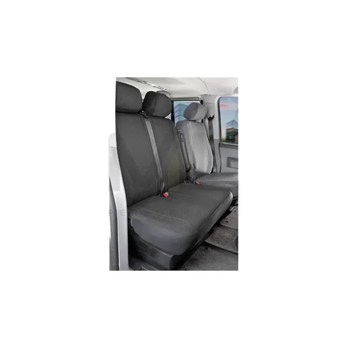 WALSER 10524 Car seat cover for VW TRANSPORTER Anthracite, Polyester, Front