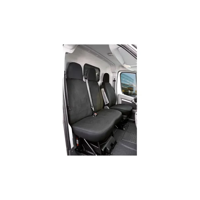 WALSER 10536 Car seat cover for CITROËN RELAY Grey, Polyester, Front