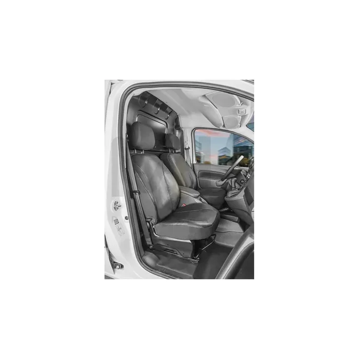 WALSER 11540 Car seat cover suitable for MERCEDES-BENZ CITAN Black, Leatherette, Polyester, Front