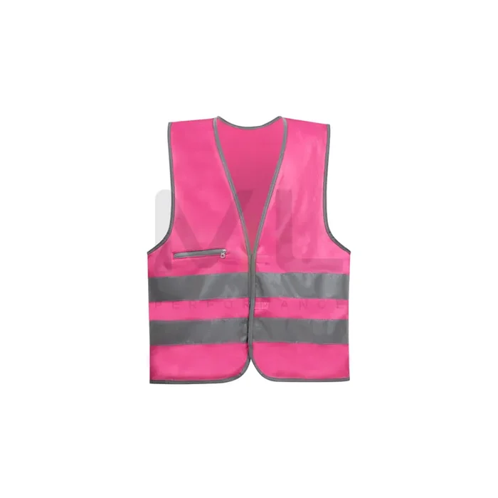 WALSER 44569 Hi-vis vest Light pink, for kids, pockets