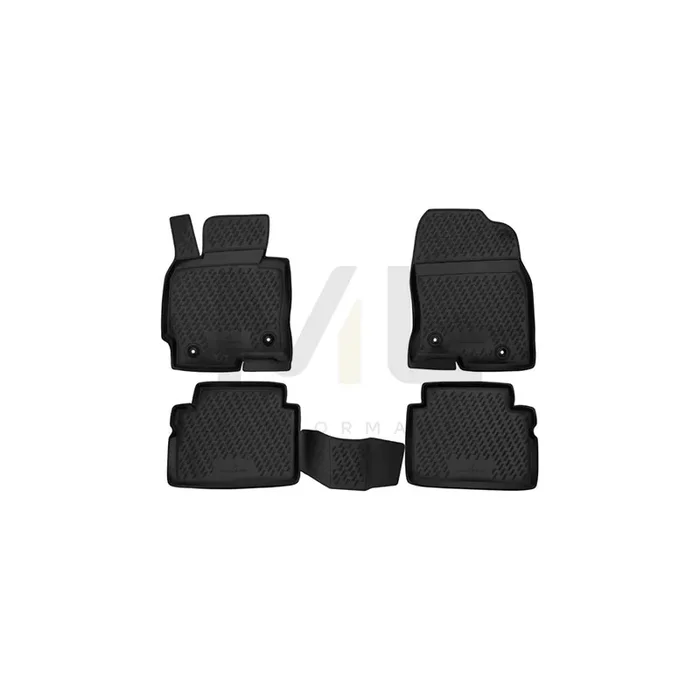 WALSER Tailored, XTR 75105 Floor mat set Front and Rear