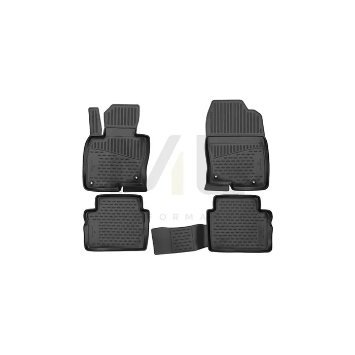 WALSER Tailored, XTR 75106 Floor mat set Front and Rear
