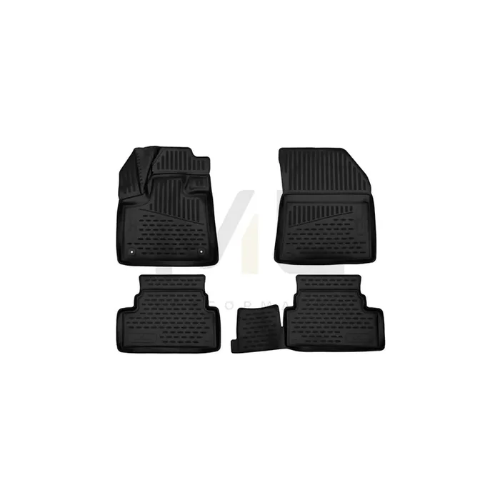 WALSER Tailored, XTR 75108 Floor mat set Front and Rear