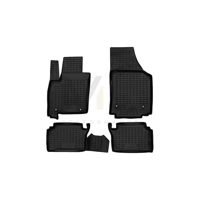 WALSER Tailored, XTR 75110 Floor mat set Front and Rear
