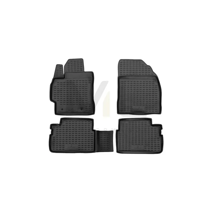 WALSER Tailored, XTR 75118 Floor mat set Front and Rear