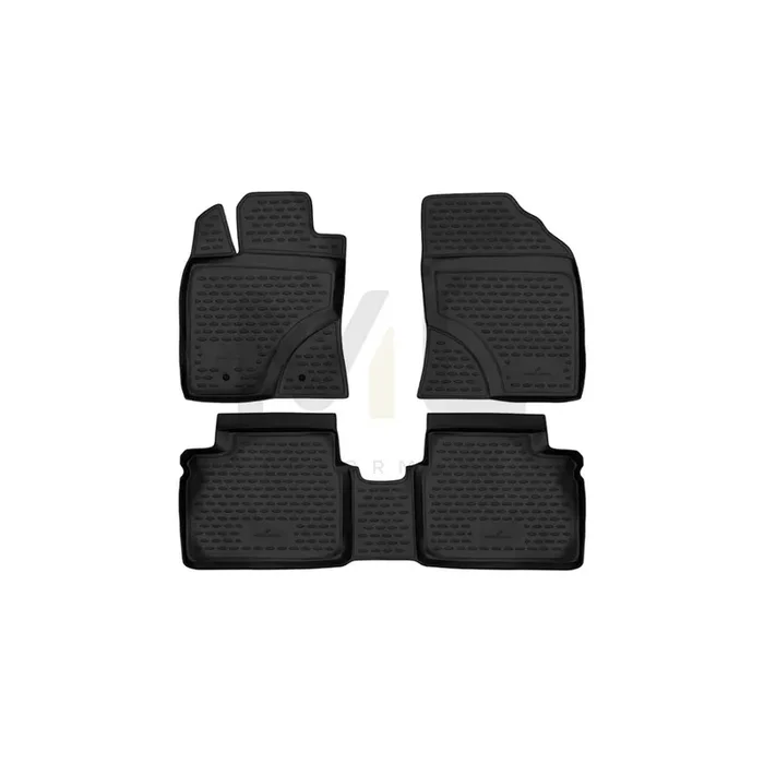 WALSER Tailored, XTR 75121 Floor mat set Front and Rear