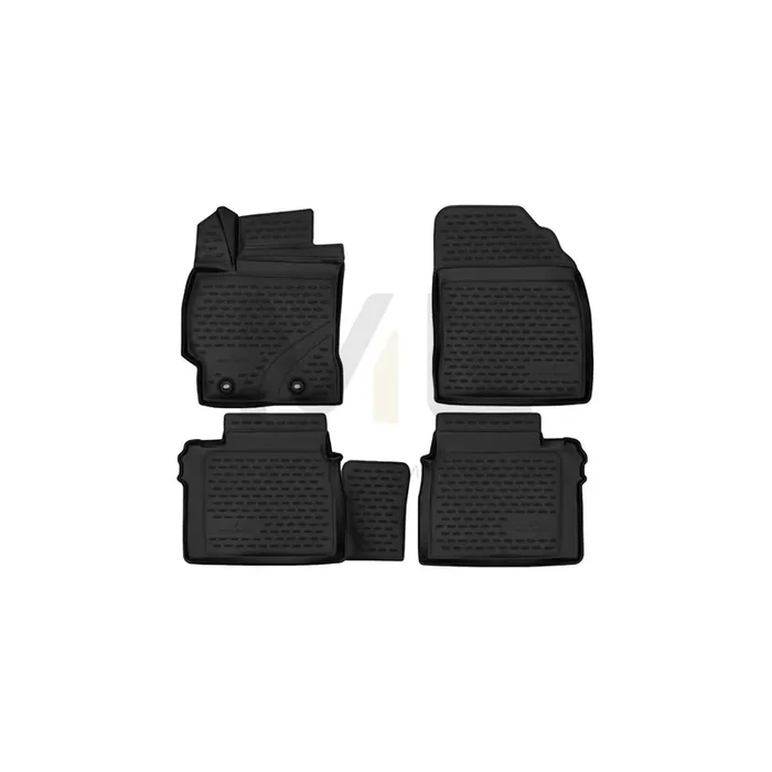 WALSER Tailored, XTR 75122 Floor mat set Centre, Front and Rear