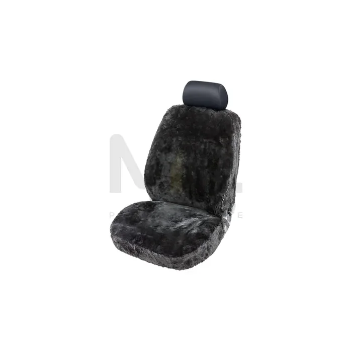 WALSER Trish 20039 Car seat cover Black, Sheepskin, Front