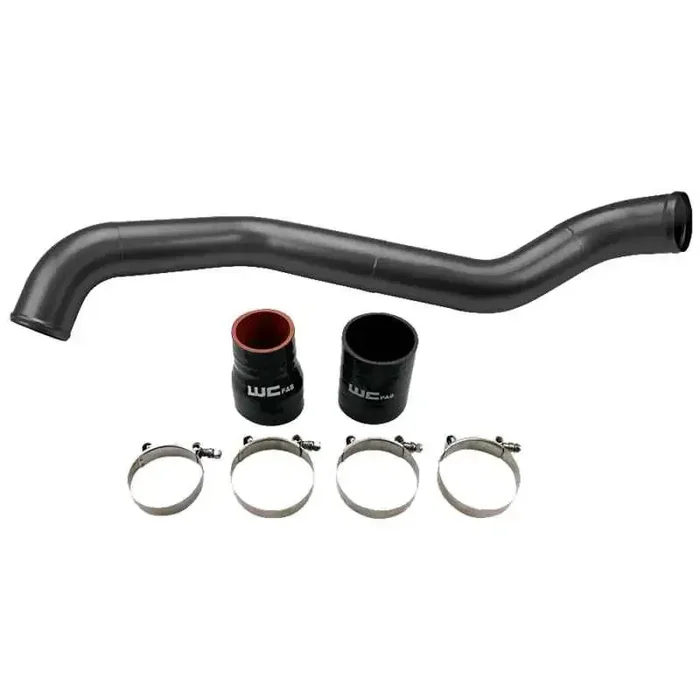 Wehrli 01-04 Chevrolet 6.6L LB7 Duramax Driver Side 3in Intercooler Pipe – Gloss Black