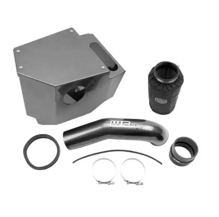 Wehrli 20-21 Chevrolet 6.6L L5P Duramax 4in Intake Kit – Gloss Black
